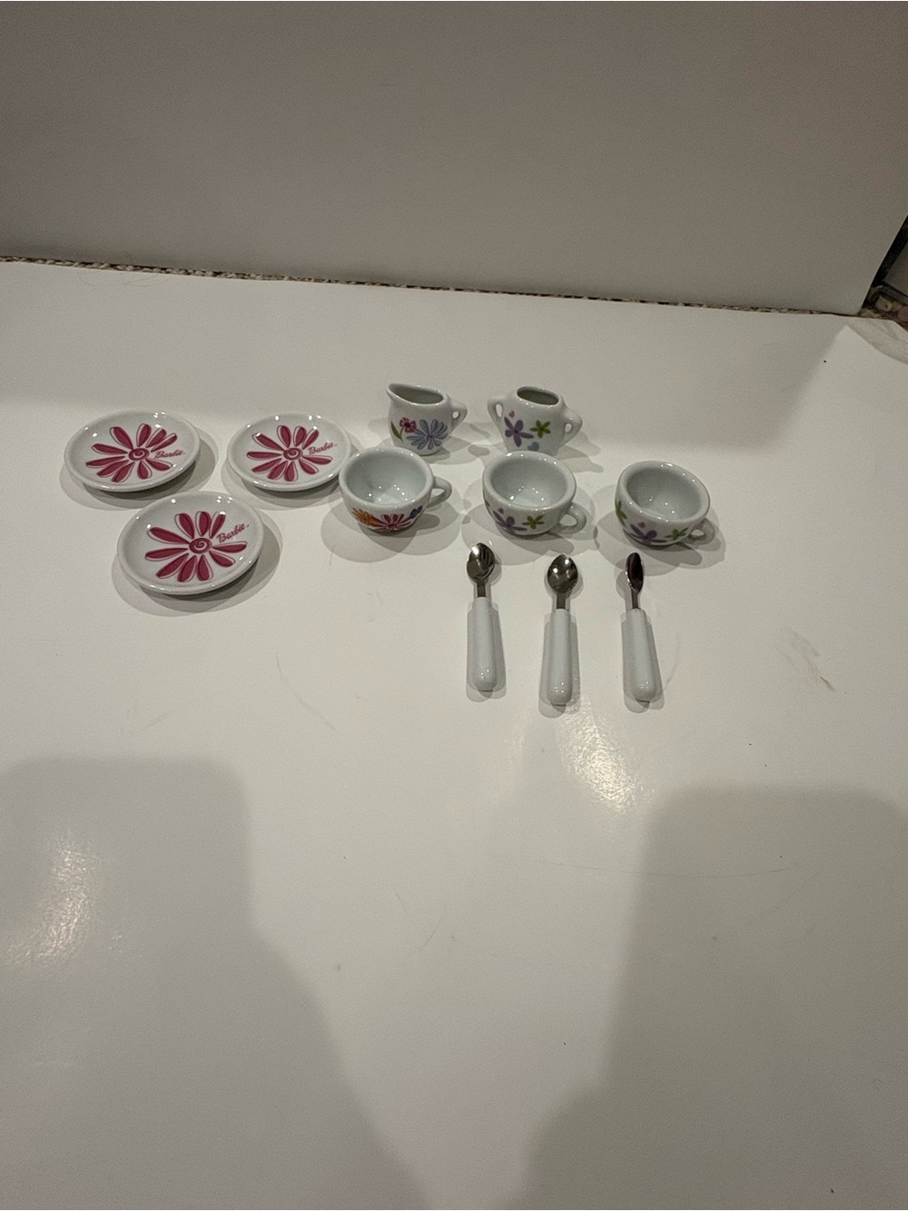 Mattel Barbie Glass Tea Set